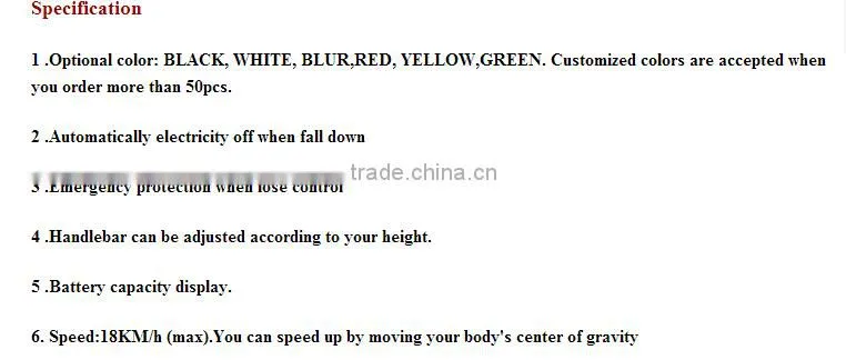 Wholesale Electric SelfBalancing Chariot Scooter Hoverboard,Off-Road Golf Scooter Hover Board