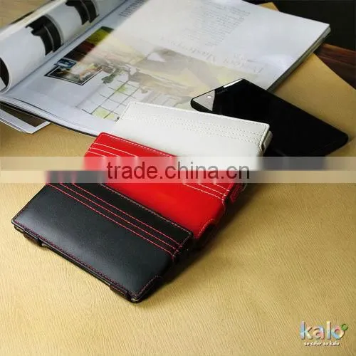 New leather cases for xperia z