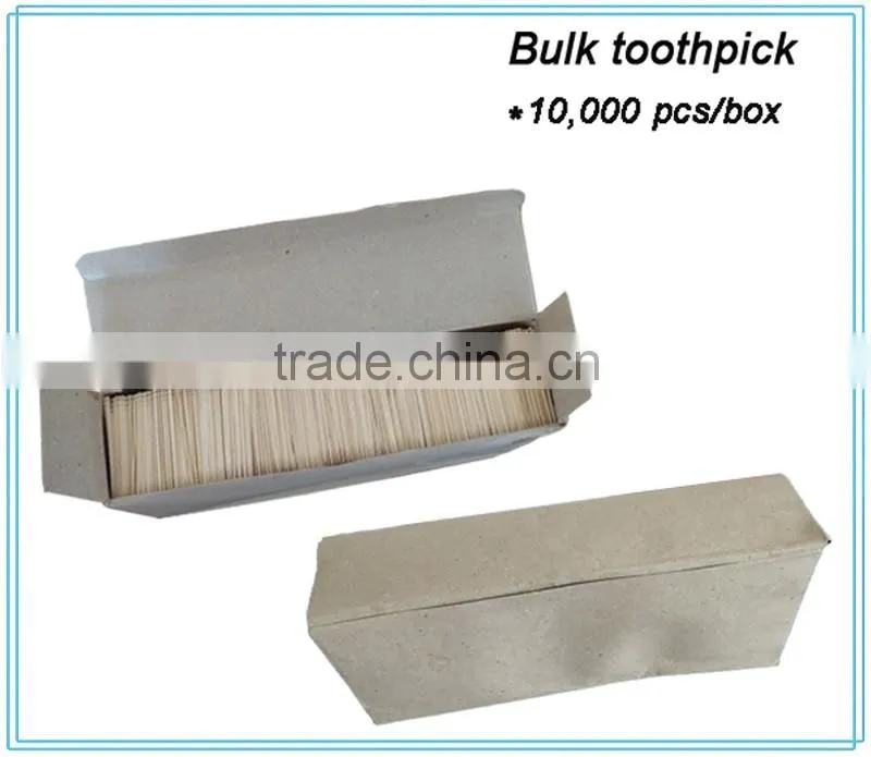 Factory direct sale bulk wooden toothpick