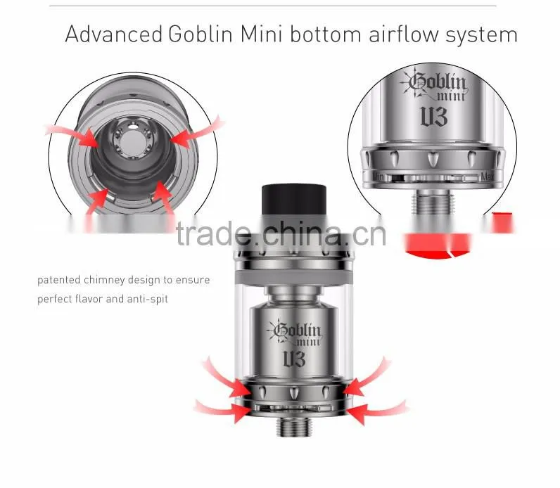 New coming UD Goblin mini V3 best rta atomizer 2016
