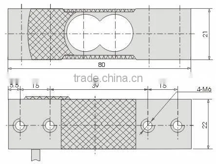parallel beam load cell