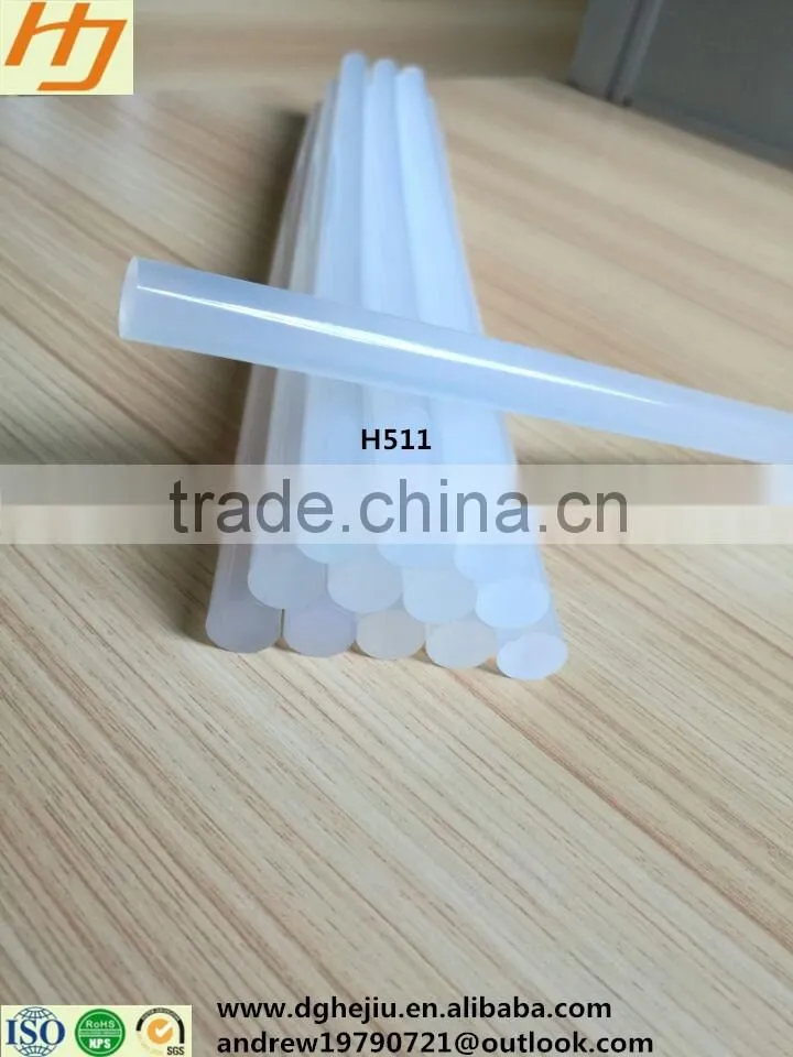 Transparent EVA Handicraft/cloth toy/ plastic toy hotmelt adhesive glue stick