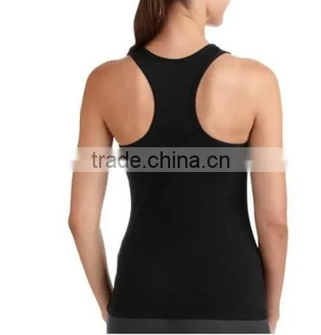 Women's Dri-More Built in Shelf Bra Racerback Tank Activewear Gym Sports