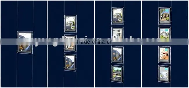 Cable Display System A3 A4 Acrylic Pocket Great For Real Estate Windows