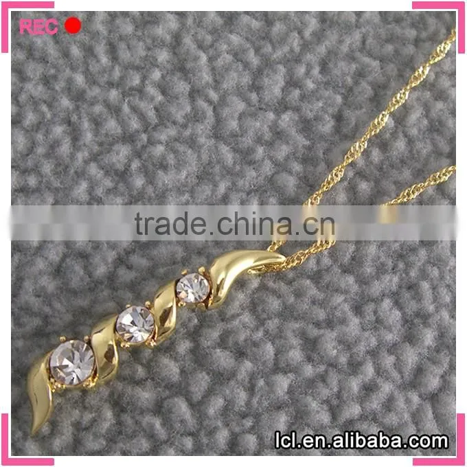 Fashionable new design long necklace, different types of necklace chains imitation jewelry