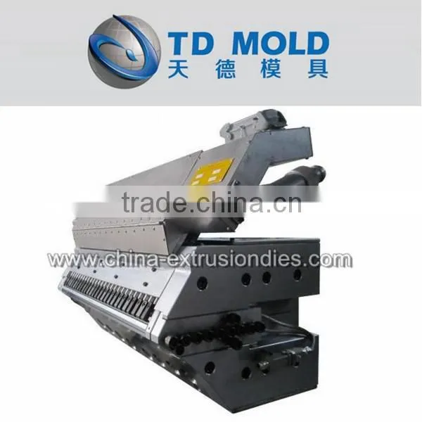 automatic control cast film die for plastic