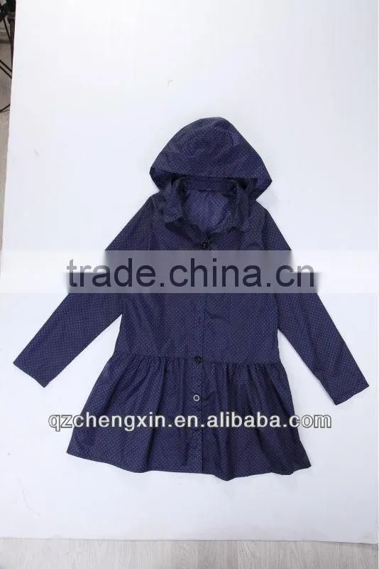 waterproof girls rain poncho