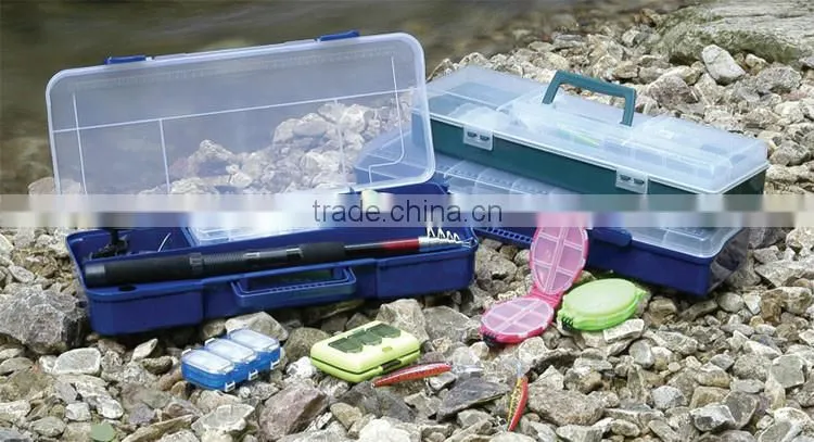 Trade Assurance small transparent plastic fishing lure box