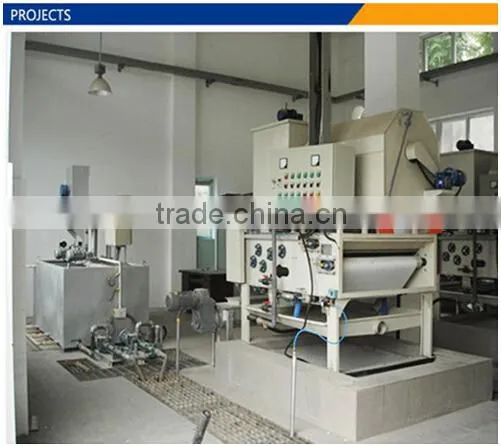Best price belt filter press dewatering machine in industrial wastewater treatment