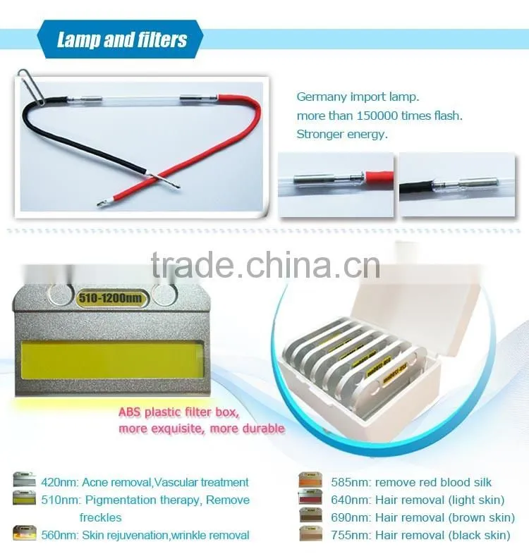2016 New multifunctional 2 in 1 hair removal ipl laser pigmentation