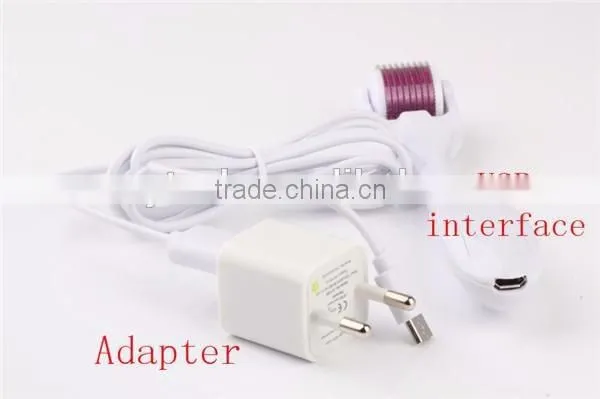 540 dermaroller factroy directly titanium LED vibrator derma roller DNS70