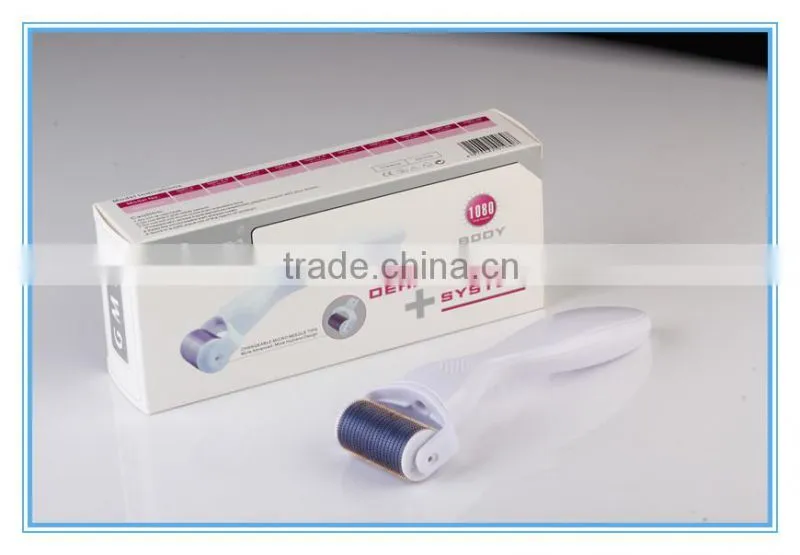 Microneedle Body Derma Roller With Replaceable Roller Head
