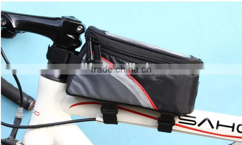 Bicycle Waterproof Smartphone Bag Bike Handlebar Phone Bag Touchscreen bag