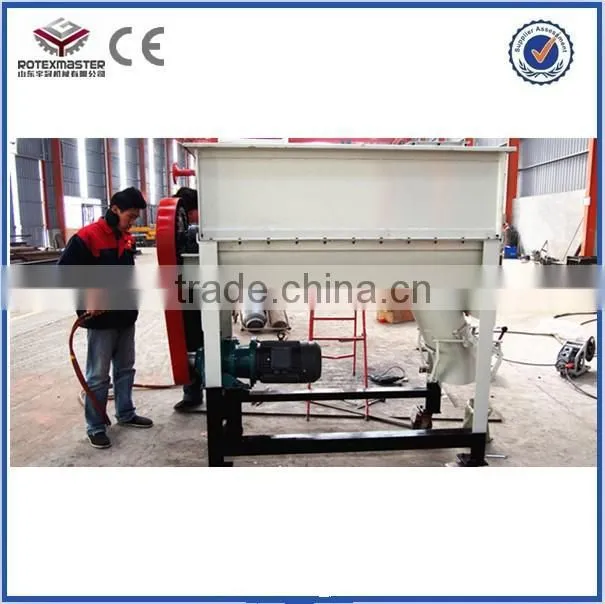 2015 Factory Price Single Shaft Twin Screw Mixer for animal feed mixing