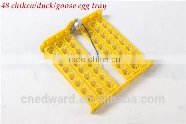 HHD Edward Newest CE 12+220V 48 Eggs Chicken Incubator For Sale/Incubator For 48 Eggs/Chicken Egg Incubator Eggs, Transparent