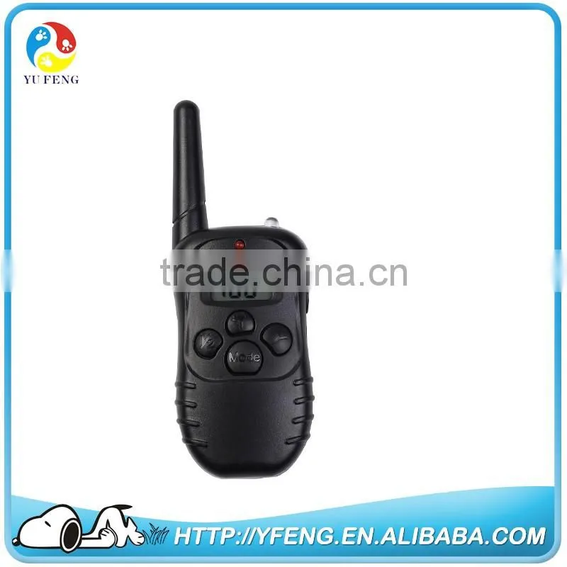 Remote control Waterproof LCD Electronic Shock Remote Dog Collar Electric Pet training collar Pet Trainer with Belt