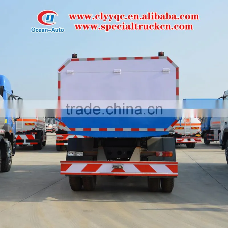 2015 new condition Hydraulic Lifter Rubbish Collector with 12cbm capacity