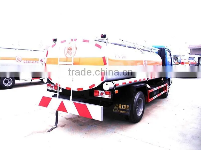 Mini new 4000L fuel tank truck made in china