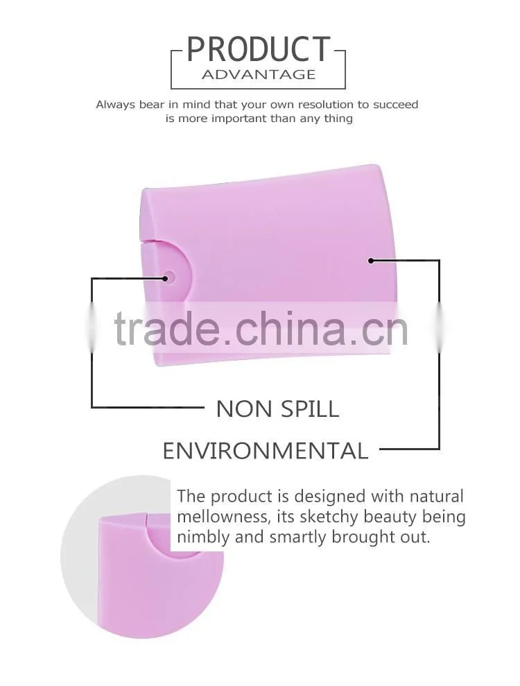 2016 High quality colorful cosmetic wholesale car plastic cheap perfume plastic card