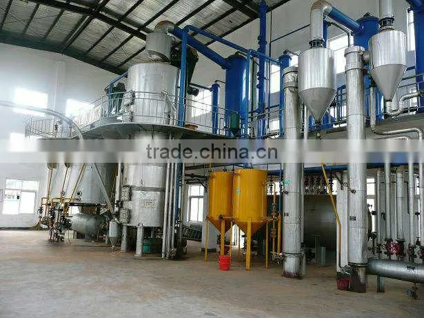 QI'E small scale crude edible oil refinery machine