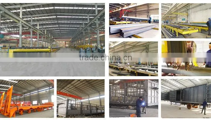 Manufacturer 2 Axles Car Carrier Semi Trailer