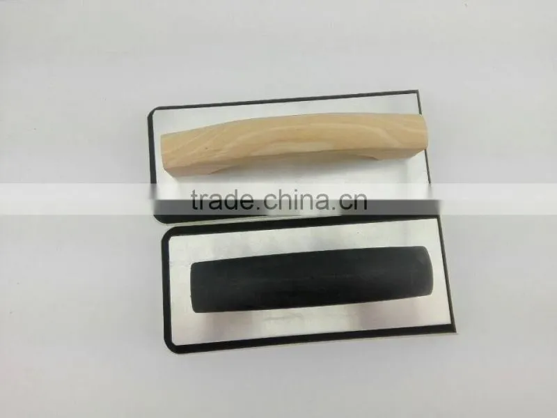 plastic hand tools plaster trowel drywall taping tools sponge rubber trowel