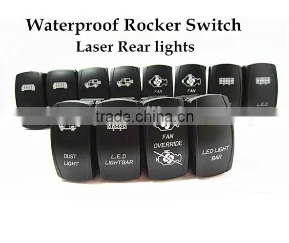 Laser Rocker Switch SASQUATCH LIGHTS