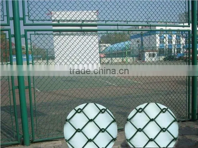 HOT SALE!PVC coated& electro galvanized Chain Link Fence