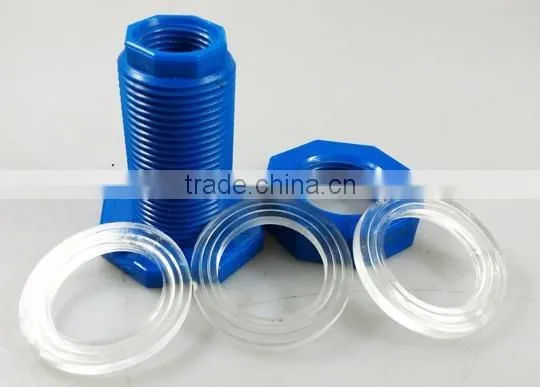 Agriculture irrigation bulkhead fitting with low price