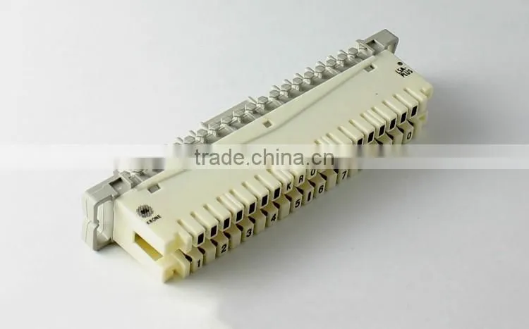 10 pair LSA back mount copper Wire disconnection krone module,disconnecting strip