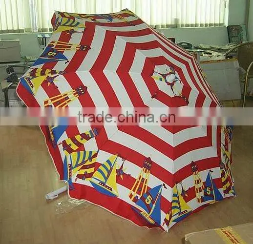6 ribs beach umbrellas for sale 16015