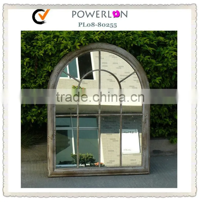 Antique White Antirust Decorative Wall Mirror