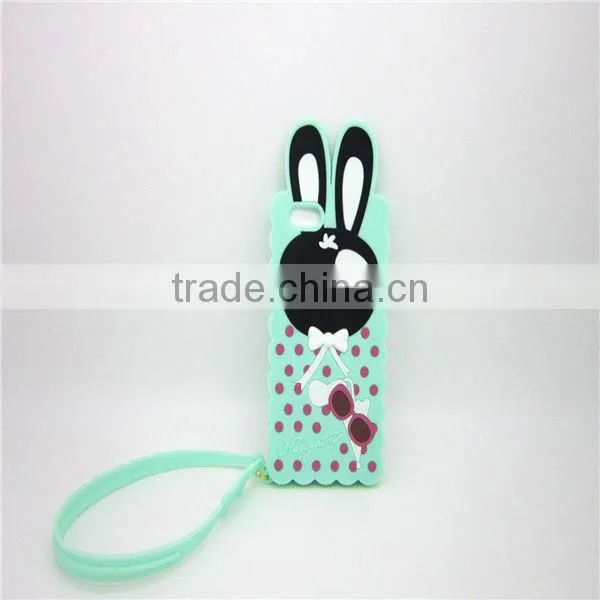 Human Skeleton Design Silicone Cellphone Case for Iphone