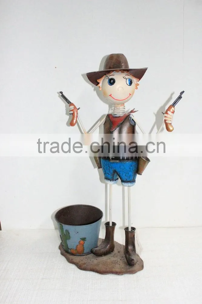 Metal flower pot stand