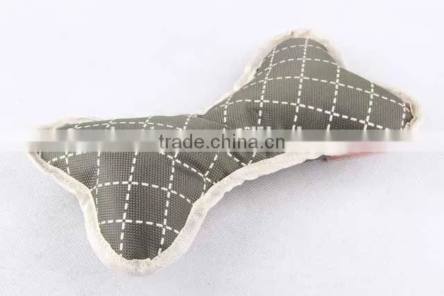 Oxford pet toy colorful bone with sound hot sale dog toy