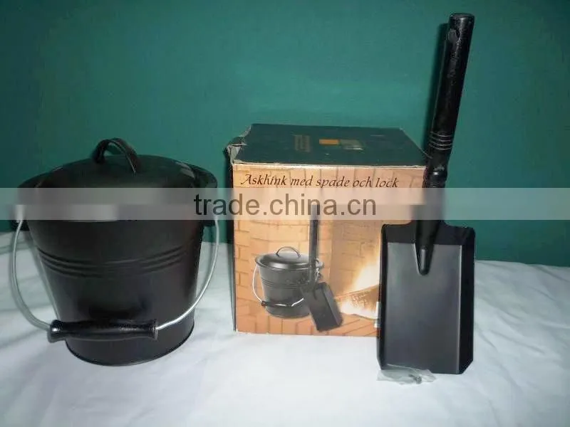 heat-resistant coal bucket with shovel