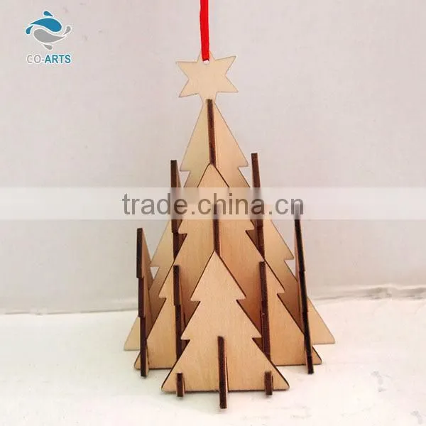 Specialized design light brown home party wooden light