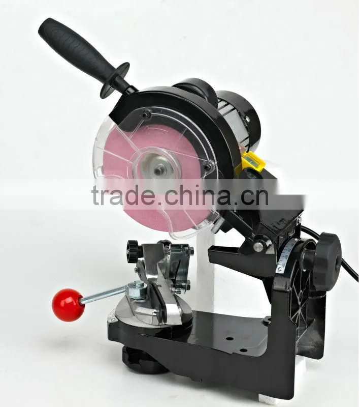 145mm 230w Electric Power Sharpener Grinder Machine Tools Chainsaw Sharpening Service