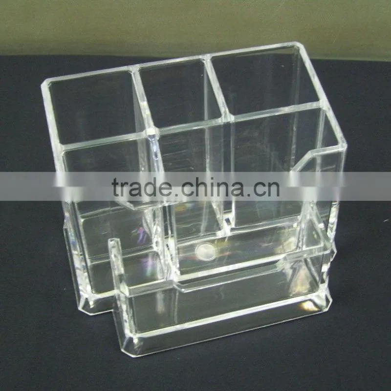 Hot selling transparent table plastic memo holder