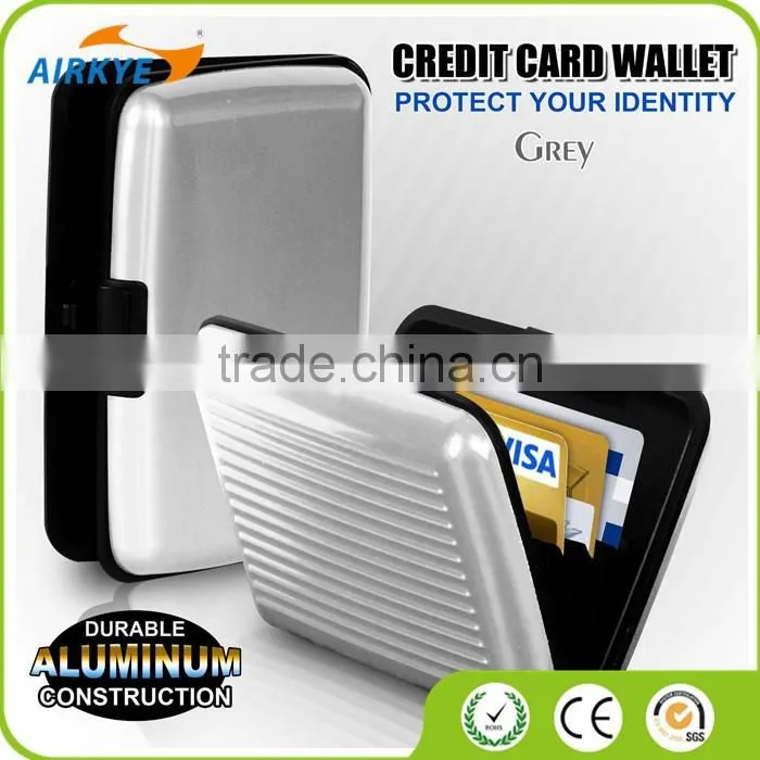 Aluminium Metal Pocket Business Credit Card Wallet Holder Case Box