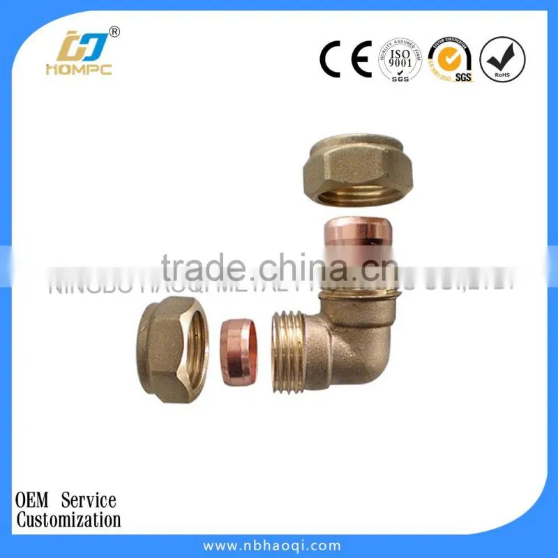 Brass pex compression fittings