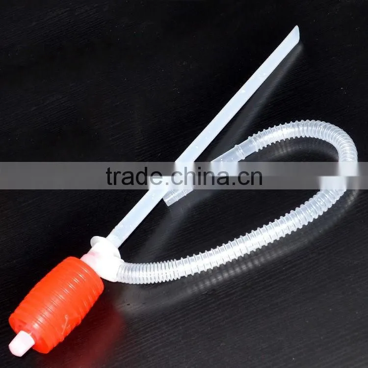 Outdoor Motorcycle Emergency Tool Plastic Manual Pumping Oil Tube Suction Pipe