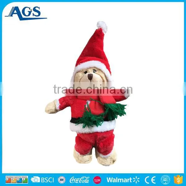 2017 new design christmas plush toy gent penguin hot sale festival toy