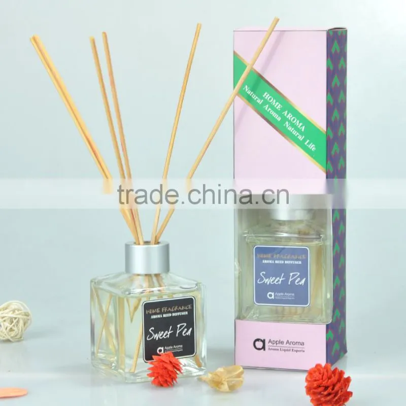 fragrance oil air freshener scent diffuser with sola flower diffuser PET bottle
