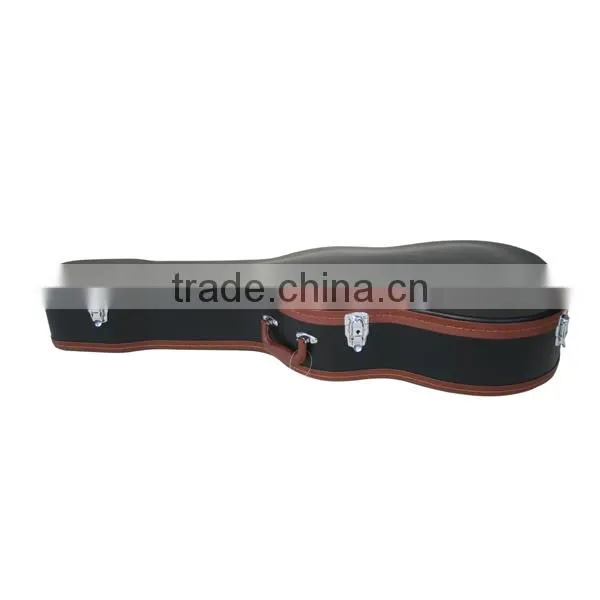 different kinds of PU leather guitar case cheap folk guitar case