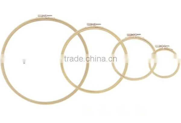 Natural Bamboo Embroidery Frame Round