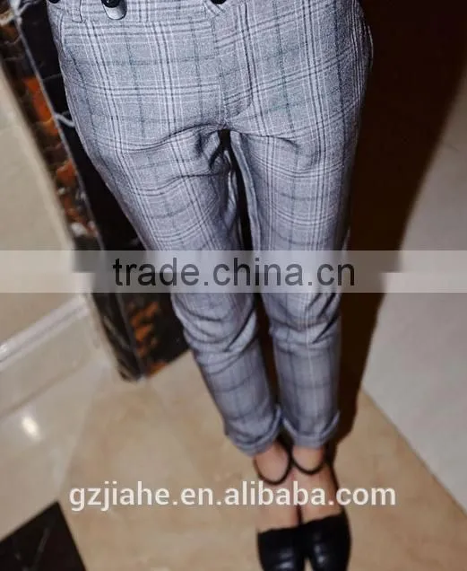 New Hot Selling Fashion Women overalls High Waist Trousers Casual Pants