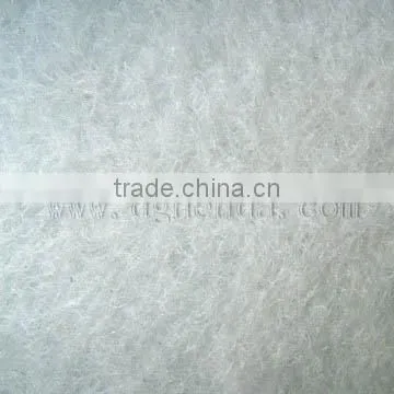 White 4mm PET needle punch non-woven fabric for shoes,mattress