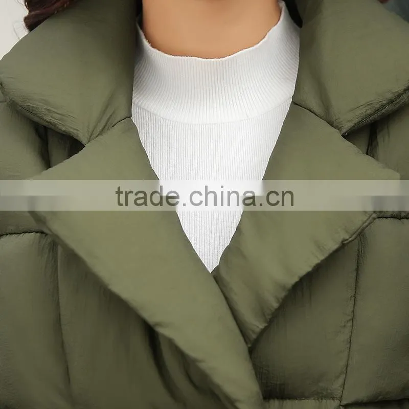 Ladys Winter Padded Jacket Wholesale Customized Qulited Jacket