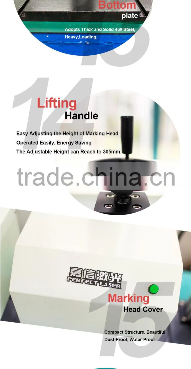 China supplier Vin code Sign nameplate desktop Pneumatic metal parts dot peen marker device